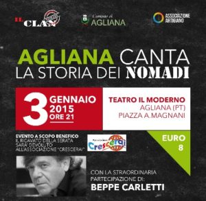 Agliana canta la storia dei Nomadi