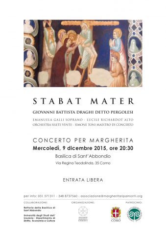 Stabat Mater di G.B. Pergolesi: un concerto per Margherita - 9 dicembre, Como