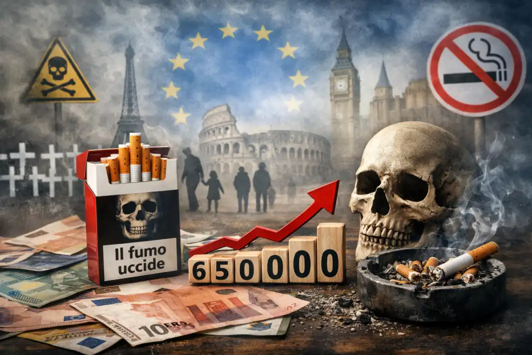 Il tabacco uccide 650mila europei ogni anno Il tabacco uccide 650mila europei ogni anno