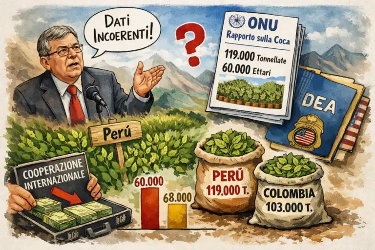 PERÙ – Coca, Lima contro l’Onu: non siamo primo produttore mondiale