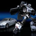 Transformers Alternity Nissan GTR Ultimate Metal Silver Action Figure