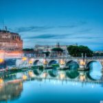 Castel Sant’angelo, Tiber River, Rome wallpaper