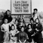 Sarcastic photo taken by anti-prohibitionists to mock their opponents in 1919