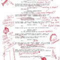 Deadpool, arriva una pagina della sceneggiatura del film scarabocchiata dall’irriverente supereroe