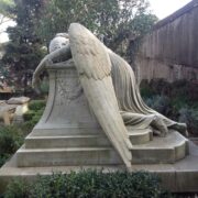 The Angel of Grief in Rome’s non-Catholic cemetery