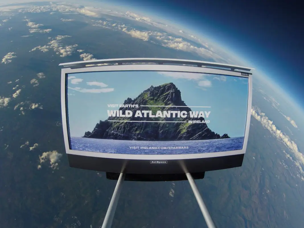 L’Irlanda lancia la prima campagna turistica nello spazio L’Irlanda lancia la prima campagna turistica nello spazio