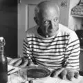 3_Robert Doisneau, Les pains de Picasso, Vallauris 1952
