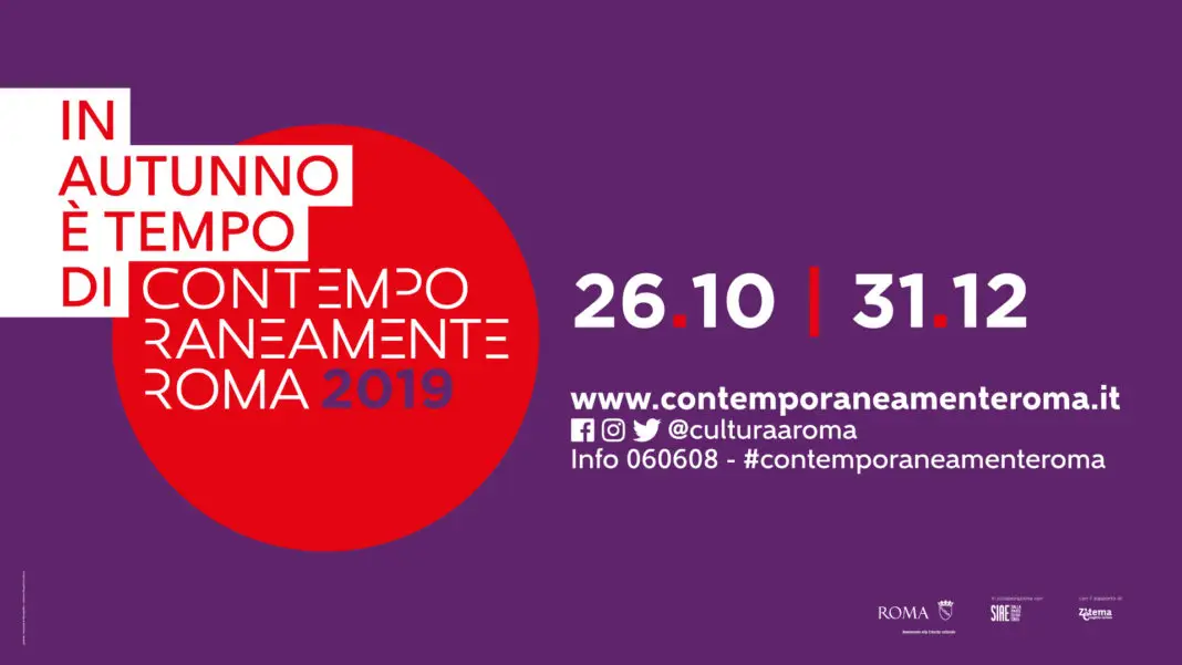Al via la quarta edizione di Contemporaneamente Roma 2019 Al via la quarta edizione di Contemporaneamente Roma 2019