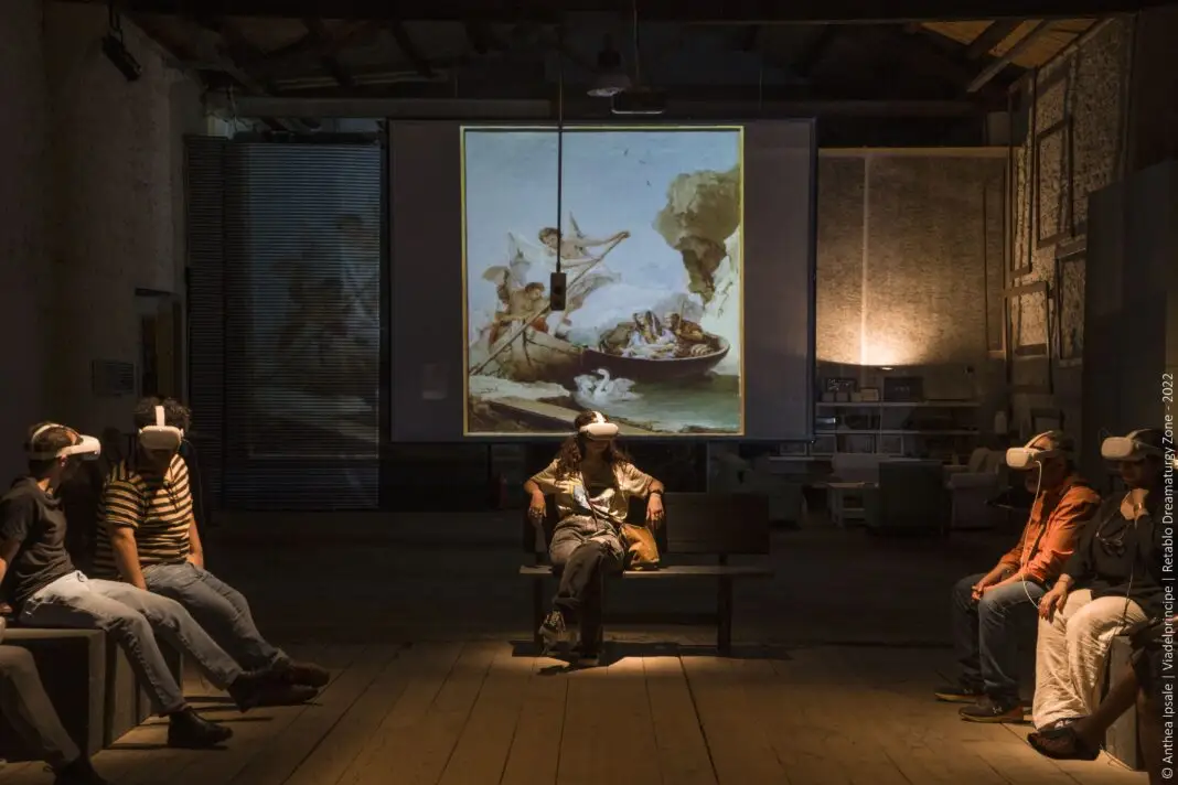 UNA FUGA IN EGITTO. ROTTA VIRTUALE PER L’ESILIO uno spettacolo dal vivo in realtà aumentata e virtuale UNA FUGA IN EGITTO. ROTTA VIRTUALE PER L’ESILIO uno spettacolo dal vivo in realtà aumentata e virtuale