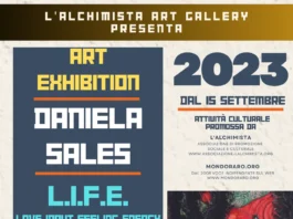 L’Alchimista Art Gallery presenta: Daniela Sales – L.I.F.E. Love Input Feeling Energy (dal 15 settembre al 15 ottobre)