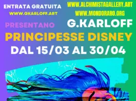 G.Karloff: “Le Principesse Disney”, mostra pop-art a cura de L’ALCHIMISTA dal 15/03 al 30/04 – Alfedena (AQ)