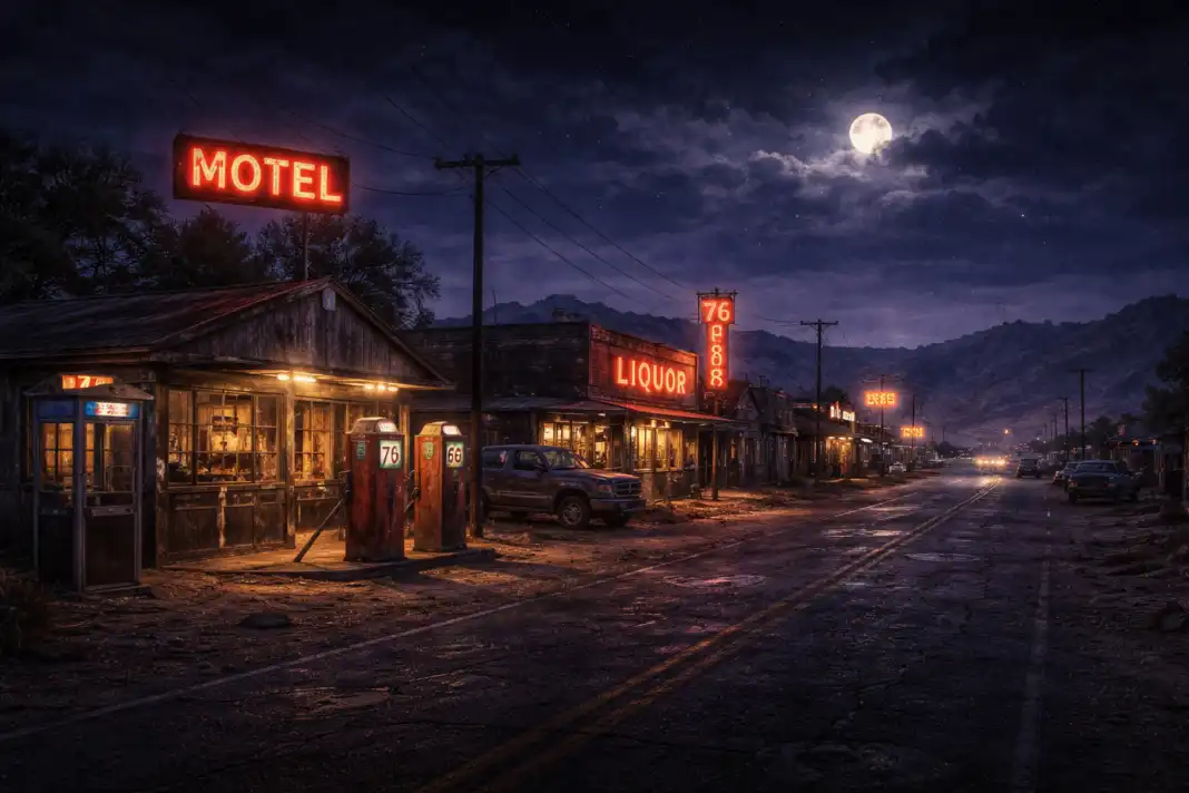 Daggett, il piccolo centro della California che sembra uscito da un film horror Daggett, il piccolo centro della California che sembra uscito da un film horror