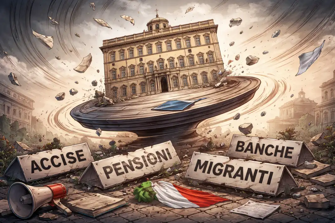 Meloni e il governo delle giravolte Meloni e il governo delle giravolte