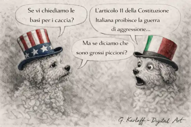 Mondo Cane: l’utilizzo delle basi italiane…