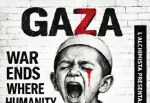 Pressioni ad Alfedena per non far svolgere la mostra di G.Kaloff: GAZA – War Ends Where Humanity Begins