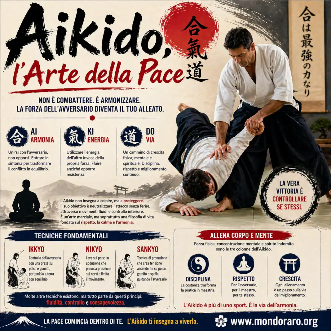 Aikido, l’Arte della Pace: Quando la Forza Diventa Armonia Aikido, l’Arte della Pace: Quando la Forza Diventa Armonia