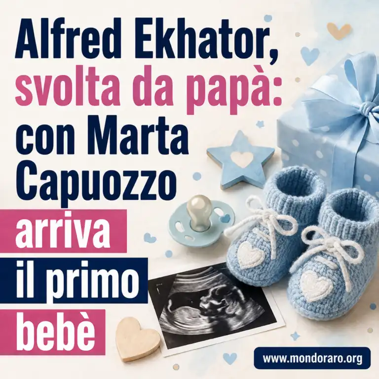 Alfred Ekhator, svolta da papà: con Marta Capuozzo arriva il primo bebè