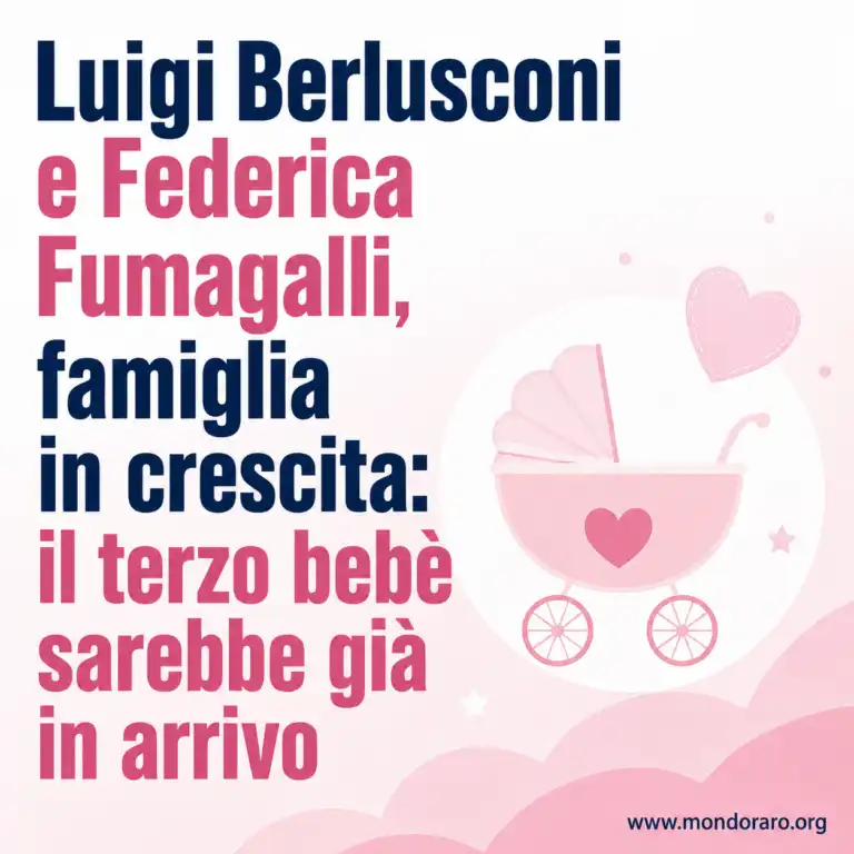 Luigi Berlusconi e Federica Fumagalli, famiglia in crescita: il terzo bebè sarebbe già in arrivo