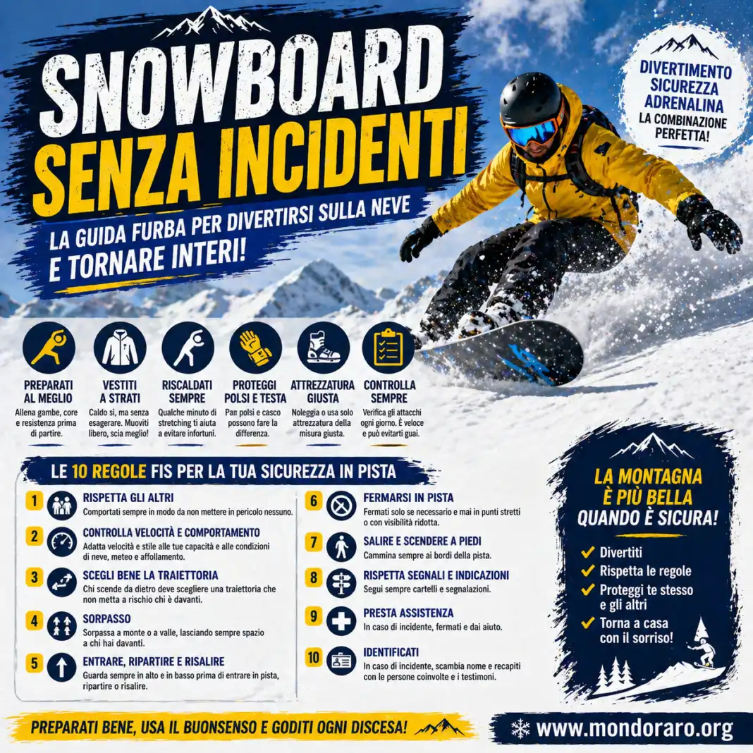 Snowboard Senza Incidenti: La Guida Furba per Divertirsi sulla Neve e Tornare Interi Snowboard Senza Incidenti: La Guida Furba per Divertirsi sulla Neve e Tornare Interi