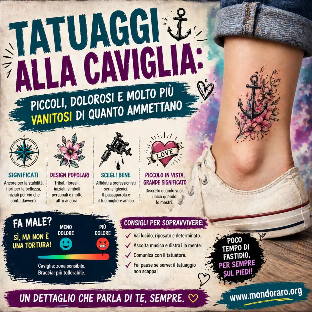 Tatuaggi alla caviglia: piccoli, dolorosi e molto più vanitosi di quanto ammettano Tatuaggi alla caviglia: piccoli, dolorosi e molto più vanitosi di quanto ammettano