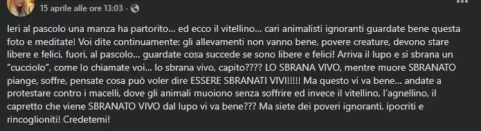 Tra pascoli e predatori: uscire dalla guerra ideologica tra uomo e natura Tra pascoli e predatori: uscire dalla guerra ideologica tra uomo e natura