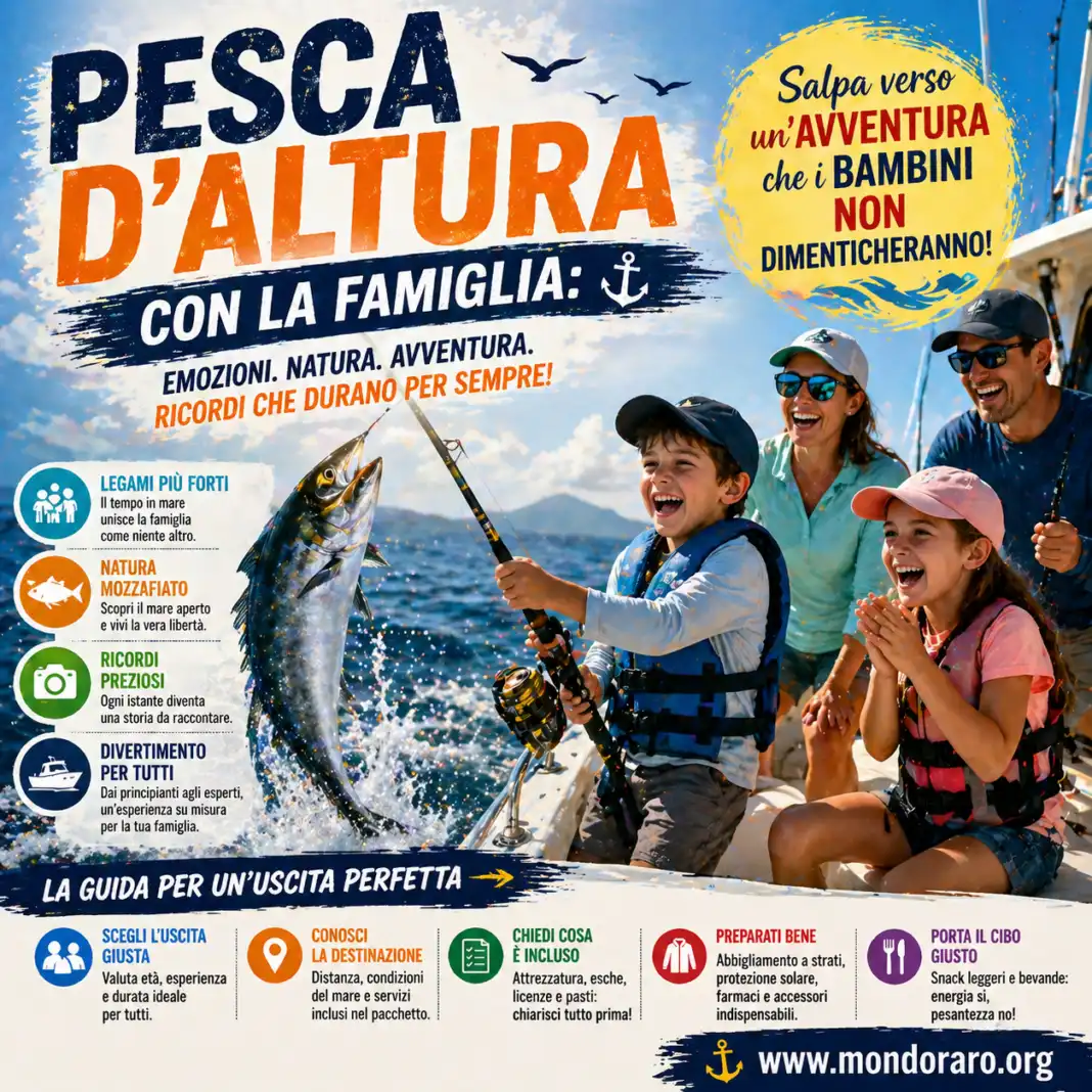 Pesca d’Altura con la Famiglia: Salpa verso un’Avventura che i Bambini Non Dimenticheranno Pesca d’Altura con la Famiglia: Salpa verso un’Avventura che i Bambini Non Dimenticheranno