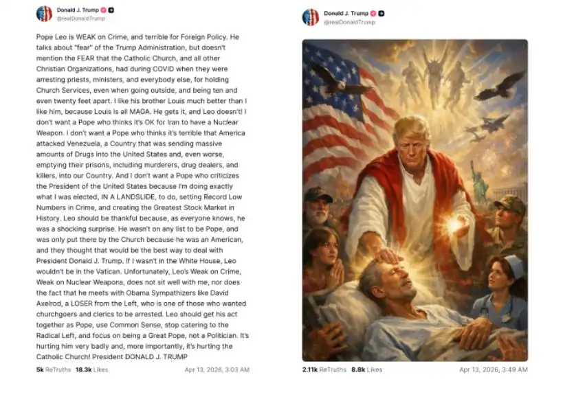 Trump contro il Papa, ma il problema è Trump Trump contro il Papa, ma il problema è Trump