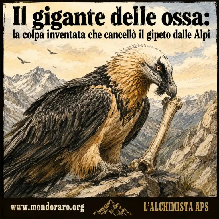 Il gigante delle ossa: la colpa inventata che cancellò il gipeto dalle Alpi