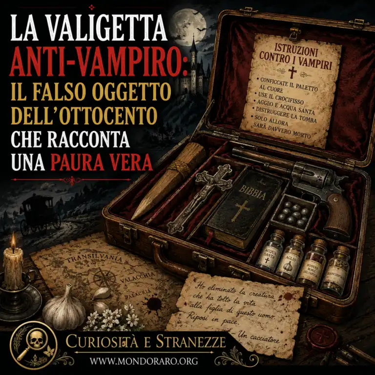 La valigetta anti-vampiro: il falso oggetto dell’Ottocento che racconta una paura vera