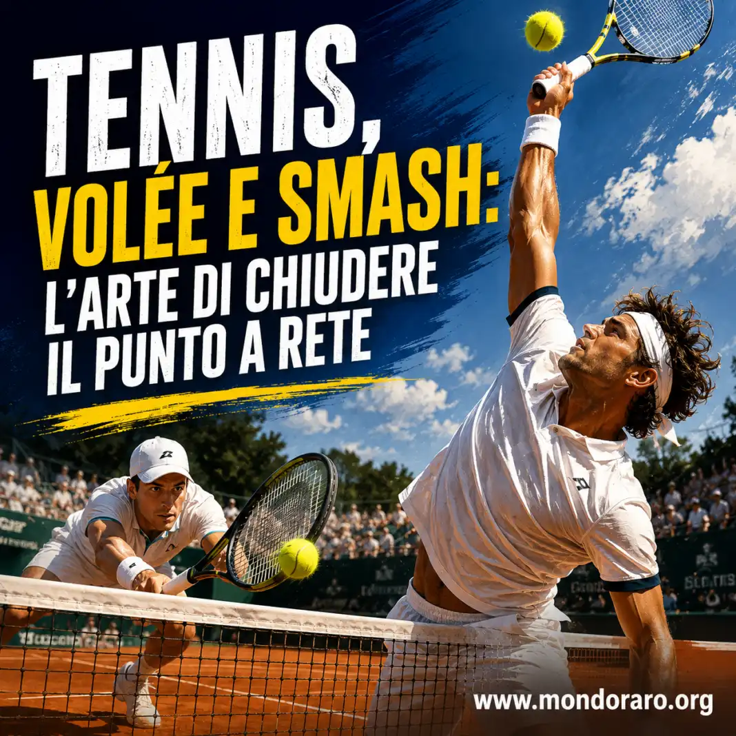 Tennis, volée e smash: l’arte di chiudere il punto a ret Tennis, volée e smash: l’arte di chiudere il punto a ret